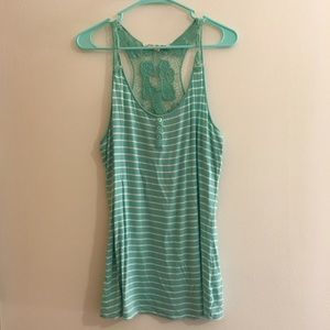 Crochet back sleeveless top